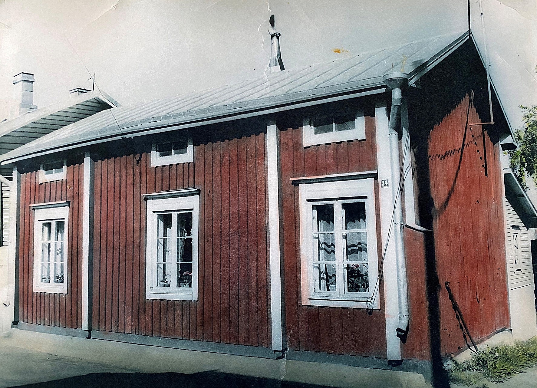 Rusks gård på Östra Långgatan 34 – Kristinestads historia